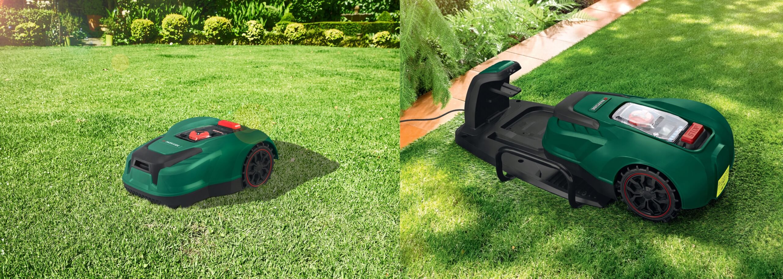 Parkside Robotická sekačka na trávu PMRA 20-Li A1